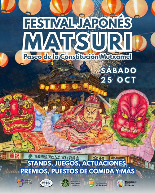 Festival Japonés Matsuri Mutxamel 2025