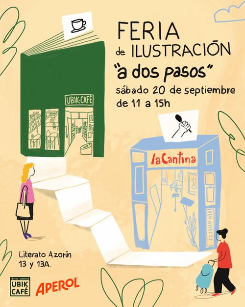 Feria de ilustración "a dos pasos" (2025)